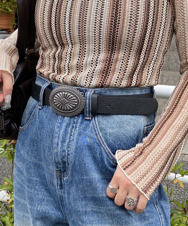 コンチョベーシックベルト | AS KNOW AS オンラインショップ