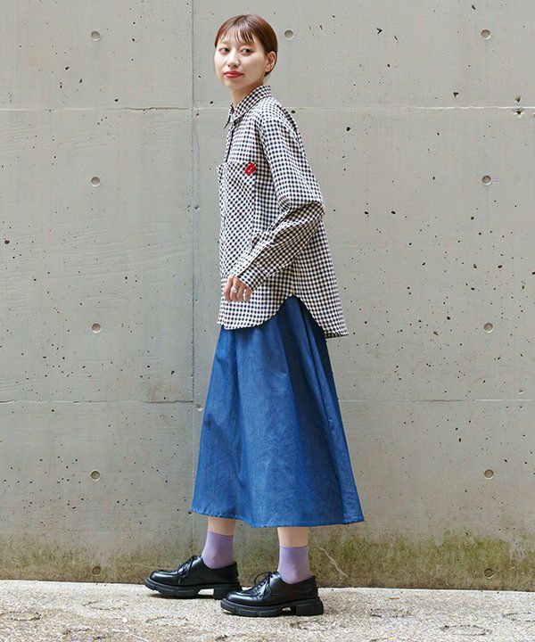 ナッチ様確認用　赤しそ IEDIT[イディット] 品よく着られるきれいめカットソーノースリーブ