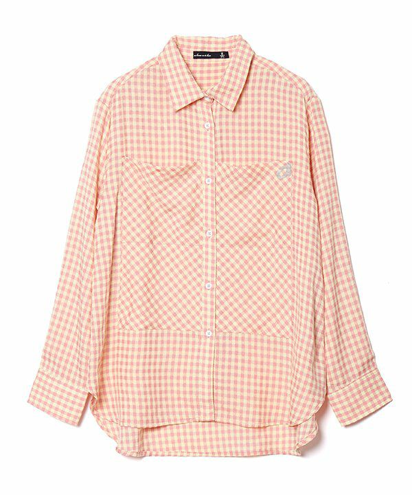 新品タグ アズノウアズ チュニックブラウス レディース グレー チェック柄 L トップス | アズノゥアズ レディース服のファッション通販サイト