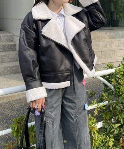 フェイクレザージャケット | AS KNOW AS オンラインショップ