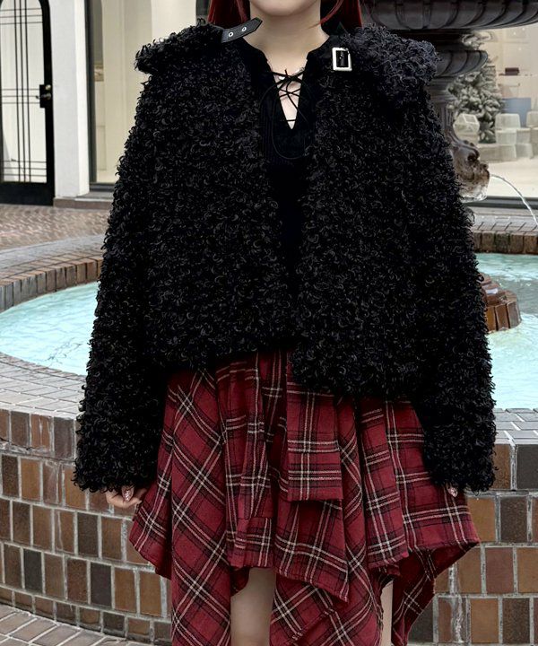 衿つきプードルファーBZ | AS KNOW AS オンラインショップ