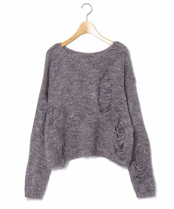 【ちーもん】新品AS KNOW AS Olaca カラフルニット ニット | アズノゥアズ レディース服のファッション通販サイト