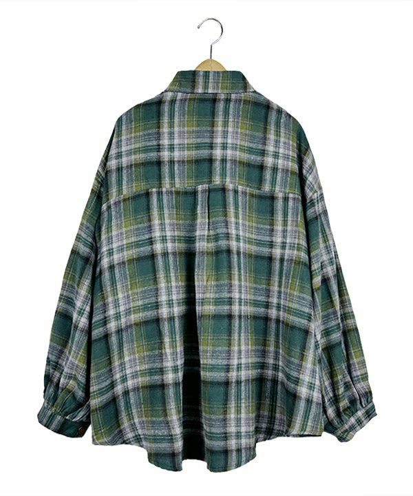 大きめチェックSH | AS KNOW AS オンラインショップ