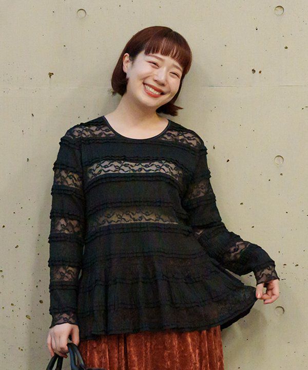 アズノゥアズオオラカ（AS KNOW AS olaca）/【大きいサイズ】重ねてＯＫレースＰＯ 重ねてOKレースPO | AS KNOW AS オンラインショップ