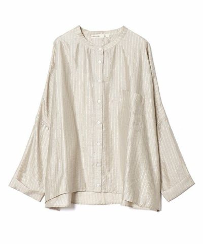 ウスデニギャザ袖BL | AS KNOW AS オンラインショップ