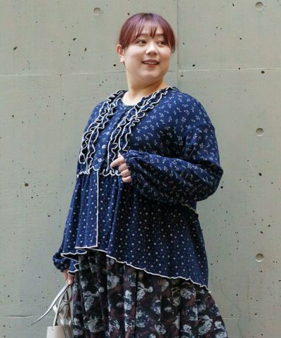 ホワッと花々MIXワンピ | AS KNOW AS オンラインショップ