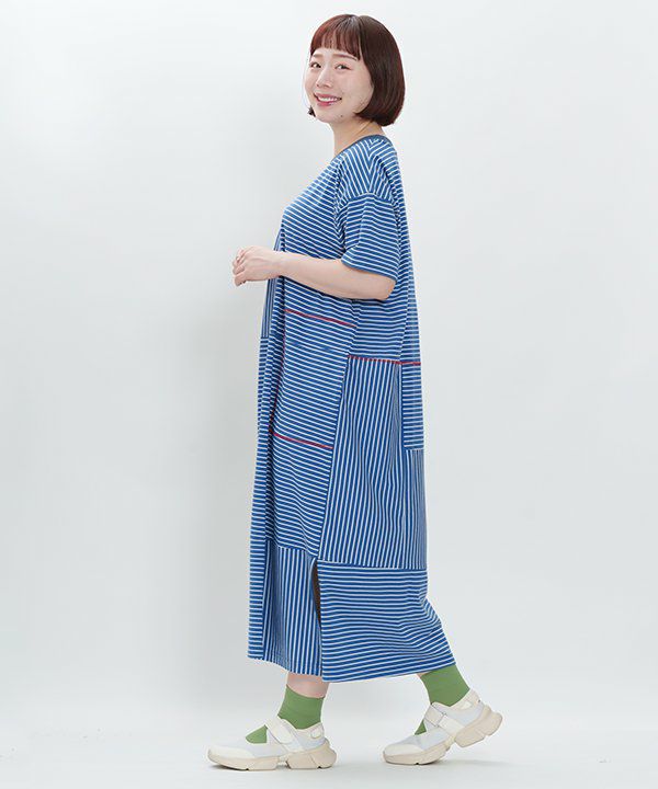Perochi様１ FAVE】パッチポケット前あきワンピース｜BIGI online store - ビギ