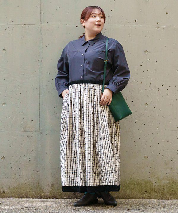 ☆タグ付き未使用☆アズノウアズオオラカ 麻混 刺繍たっぷりチュニック