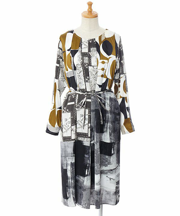 アズノゥアズドゥバズ（as know as de base）/親戚３プリントタックＯＰ 親戚3プリントタックOP | AS KNOW AS オンラインショップ