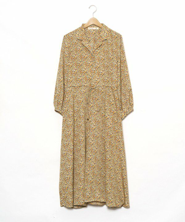 オープンカラー花柄OP | AS KNOW AS オンラインショップ