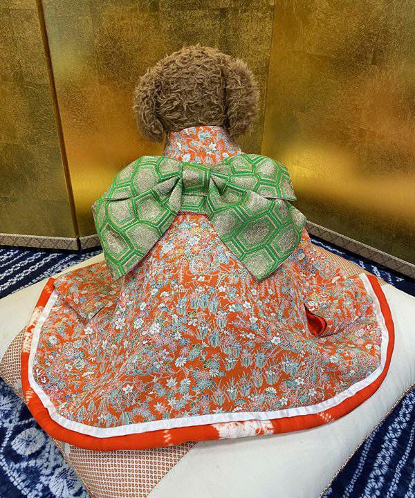 新品as know as de wan 振袖 銀鼠色 Sサイズ 着物 見返り振袖長ー