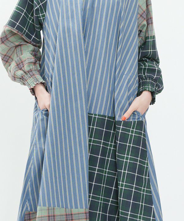 未使用 AS KNOW AS olaca しゅわしゅわMIXワンピース サイズ3 しゅわしゅわMIXOP | AS KNOW AS オンラインショップ