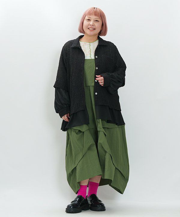 ❤新品❤AS KNOW AS大きいサイズ15号ウール混 丸首ジップコート濃ピンク ❤新品❤AS KNOW AS大きいサイズ15号ウール混 丸首ジップコート濃