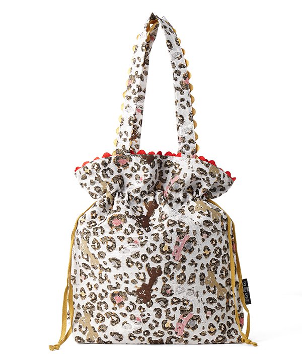 ネコとレオパな巾着トート | AS KNOW AS オンラインショップ